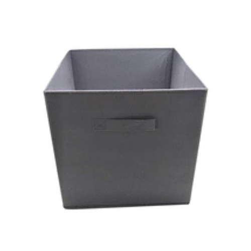 Caja de ordenación multiusos de cartón, color gris, 31x31x31cm ACTUEL.