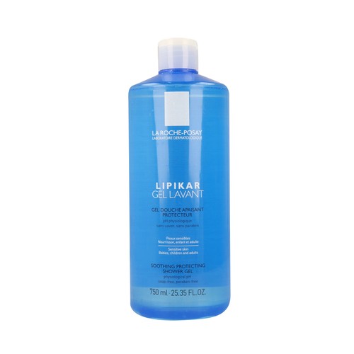 Gel de baño y ducha calmante protector para pieles sensibles de bebé, niño y adulto LA ROCHE POSAY 750 ml.