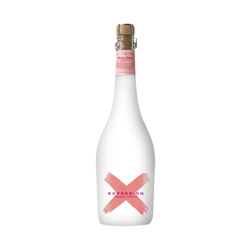 EXPRESION Vino espumoso con sabor a cocktel paloma botella 75 cl.