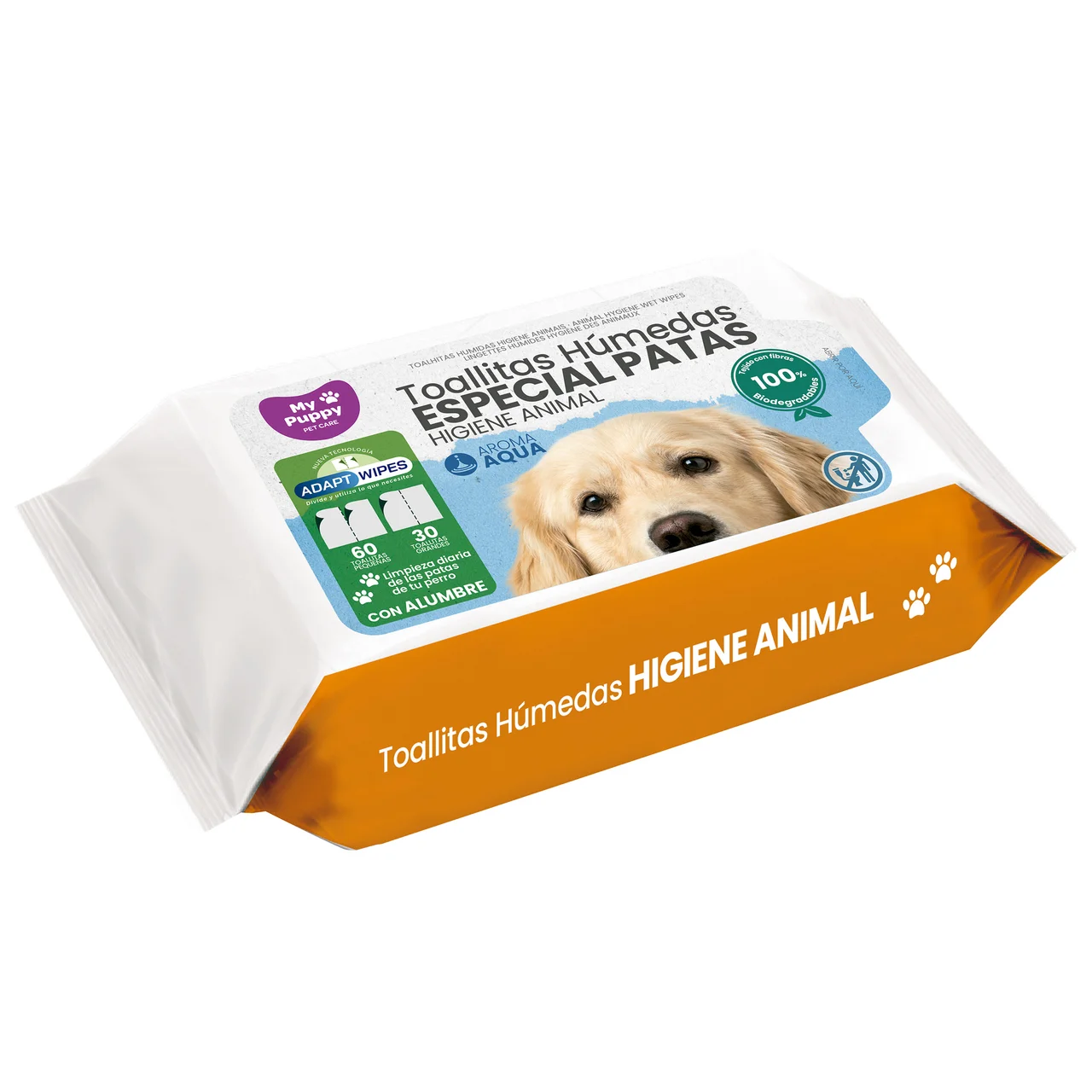 Toallitas húmedas para perros 30 uds.