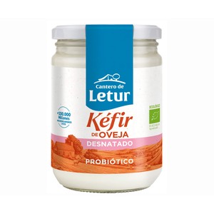 Cantero de Letur Kéfir de Oveja, Natural Desnatado (0%) Ecológico 420 G.