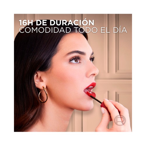L´ORÉAL PARIS Le matte resistance  tono 100 Fairytale ending Labial líquido con acabado mate de larga duración (16 h).