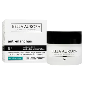 BELLA AURORA Crema anti-edad antimanchas B7 para piel mixta y grasa BELLA AURORA 30 ml.