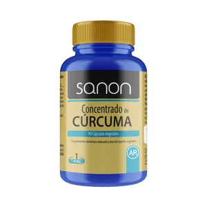 SANON Cúrcuma concetrada (Complemento alimenticio) 90 comprimidos.