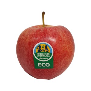 Manzanas gala ecológica ALCAMPO PRODUCCIÓN CONTROLADA Bandeja 700 g.
