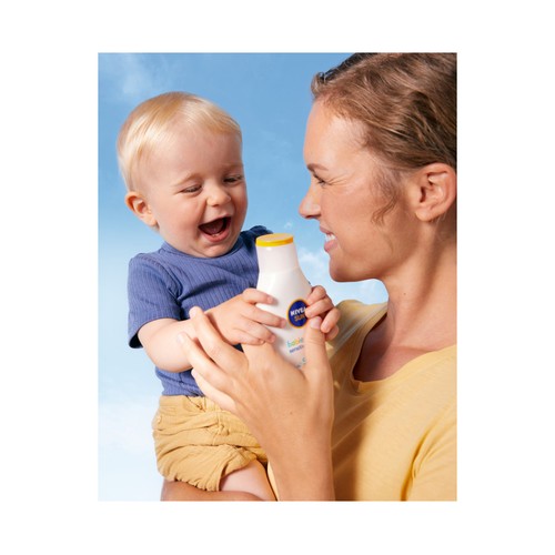 NIVEA Sun kids sensitive Loción solar especial para niños, con factor de protección 50+ (muy alto) 200 ml.
