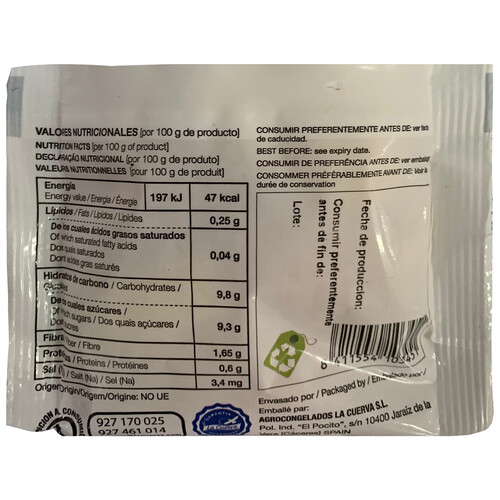 BESMOOTHIE Fruta fresca ultracongelada (mango, piña y papaya), ideal para realizar Smoothies BESMOOTHIE Vital 150 g.