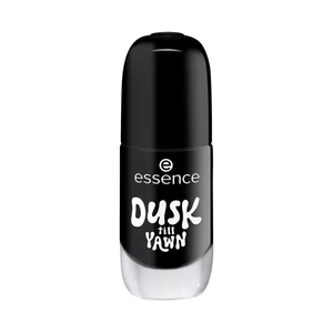 ESSENCE tono 45 Dusk till yawn negro puro Esmalte de uñas en gel de larga duración.