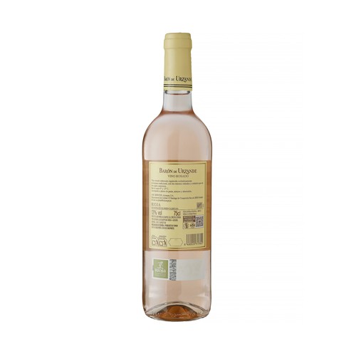 BARON DE URZANDE  Vino rosado con D.O. Ca. Rioja botella 75 cl.