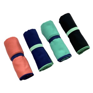 Toalla de microfibra, 80x130 cm, 200g/m², ACTUEL. varios colores, 1 unidad.