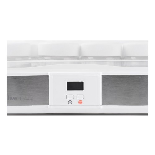 Yogurtera QILIVE Q.5111,  21,5W, con temporizador de 15 horas, 12 vasos de 20cl.
