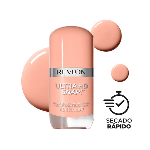 REVLON Ultra hd snap! tono 018 Keep cool Esmalte de uñas de secado rápido.