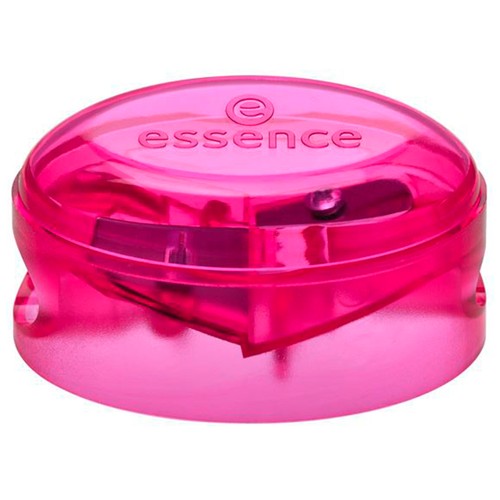 ESSENCE Sacapuntas de color rosa, con dos agujeros de diferente tamaño ESSENCE.