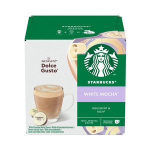 STARBUCKS White mocha Café en cápsulas 6 uds.
