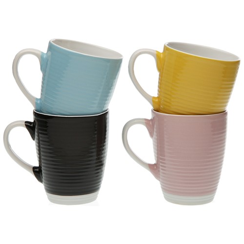 Surtido de tazas de diferentes colores VERSA.