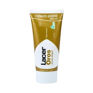 LACER Pasta de dientes con flúor y triple acción LACER Oros 200 ml.