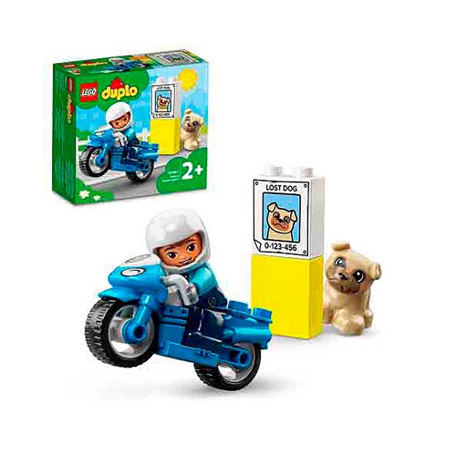 LEGO Duplo - Moto de Policía +2 años