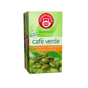 POMPADOUR Infusión café verde 20 uds. 2,2 g.