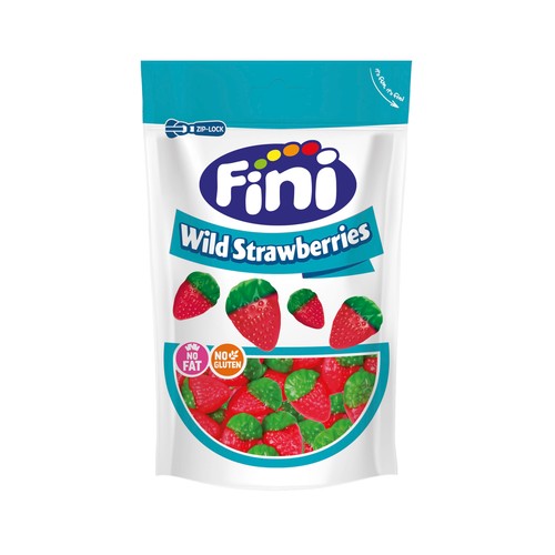 FINI Wild strawberries Golosinas de fresa 165 g.