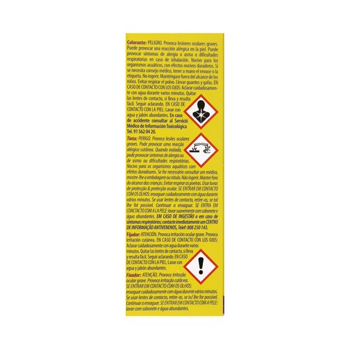 IBERIA Tinte para ropa de color chocolate (permite teñir a baja temperatura 40ª) IBERIA 1 ud.