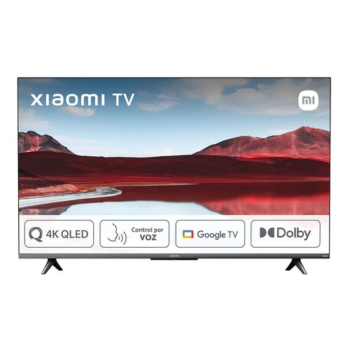 TV QLED 139,7 cm (55") XIAOMI A PRO 2025 ELA5479EU HD 4K con Google TV, Dolby Audio DTS-X.