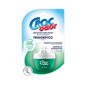 CROC ODOR Absorbe olores especial para frigorífico o nevera.