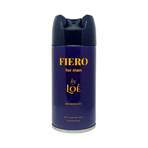 LOÉ Fiero Desodorante en spray para hombre con protección antitranspirante 150 ml.