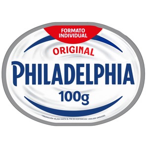 PHILADELPHIA Queso untable natural de 100 g.