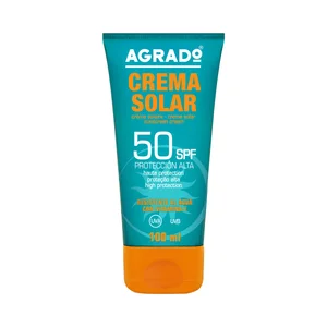 AGRADO Protector solar en crema con FPS 50 (muy alto) 100 ml.