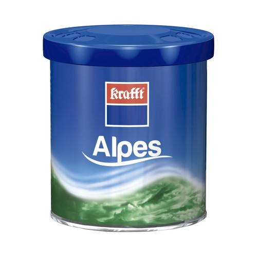 Ambientador en gel para coche, en envase de lata con dosificador y con olor a pino KRAFFT.