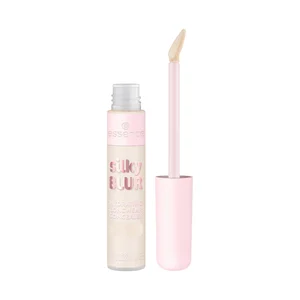 ESSENCE Sikly blur tono 20 Corrector de cobertura completa en un tono claro con matiz rosado y acabado mate sedoso.