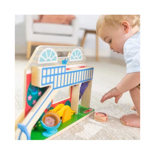 Juego Schoolyard Tumble Melissa&Doug, actividad educativa para niños. TUMBLE
