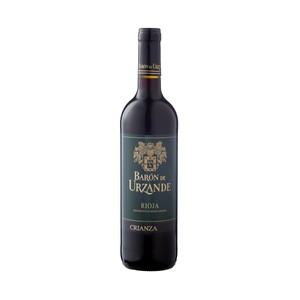 BARON DE URZANDE Vino  tinto crianza con D.O. Ca. Rioja botella 75 cl.