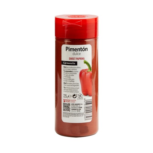 CARMENCITA Pimentón dulce CARMENCITA frasco de 225 g.