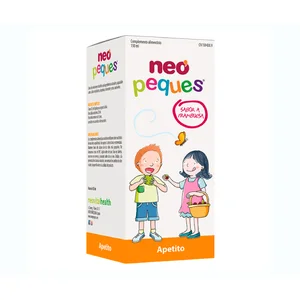 NEO PEQUES Apetito Complemento alimenticio sabor a frambuesa para la mejora del apetito 150 ml.