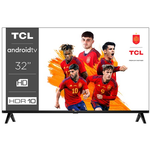 TV D-LED 81,2cm (32") TCL 32S5400A, HD Ready, Smart TV Android, TDT T2, WiFI, USB, 2xHDMI.
