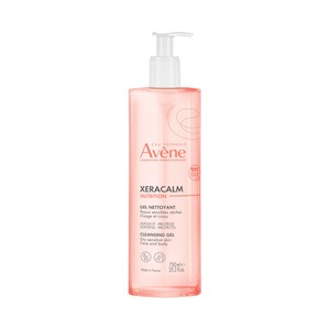 THERMALE AVÉNE Xeracalm Gel limpiador nutritivo, para pieles secas y sensibles 750 ml.