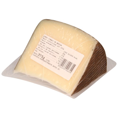 MONTELARREINA Queso mezcla curado 375 g.