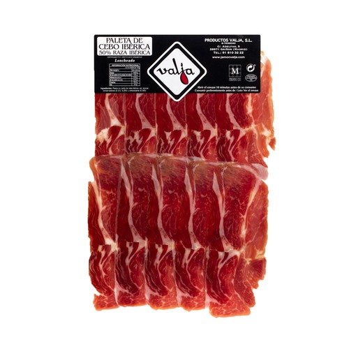VALJA Paleta de cebo ibérica 50% raza ibèrica100 g.