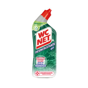 Imagen de WC NET Gel limpiador WC desincrustante WC NET 800 ml.