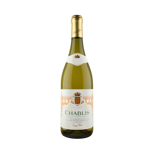 PIERRE CHANAU Chablis Vino blanco elaborado en Francia botella 75 cl.
