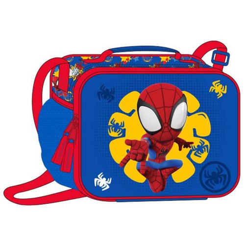 Bolsa portalimentos 20x25x9cm licencia Spidey. ACTUEL