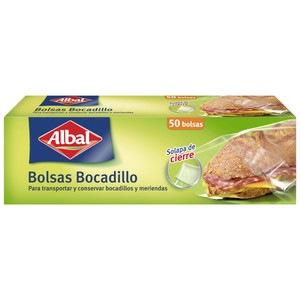 Albal Bolsas para Bocadillo Albal 50 Uds.