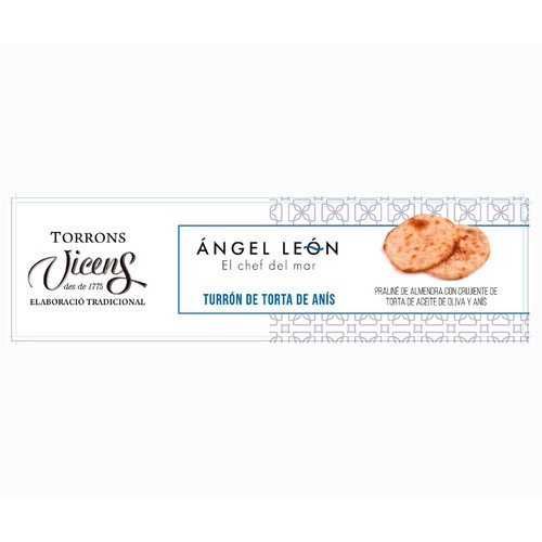 VICENS Turrón tortas de anís Ángel León 300 g.