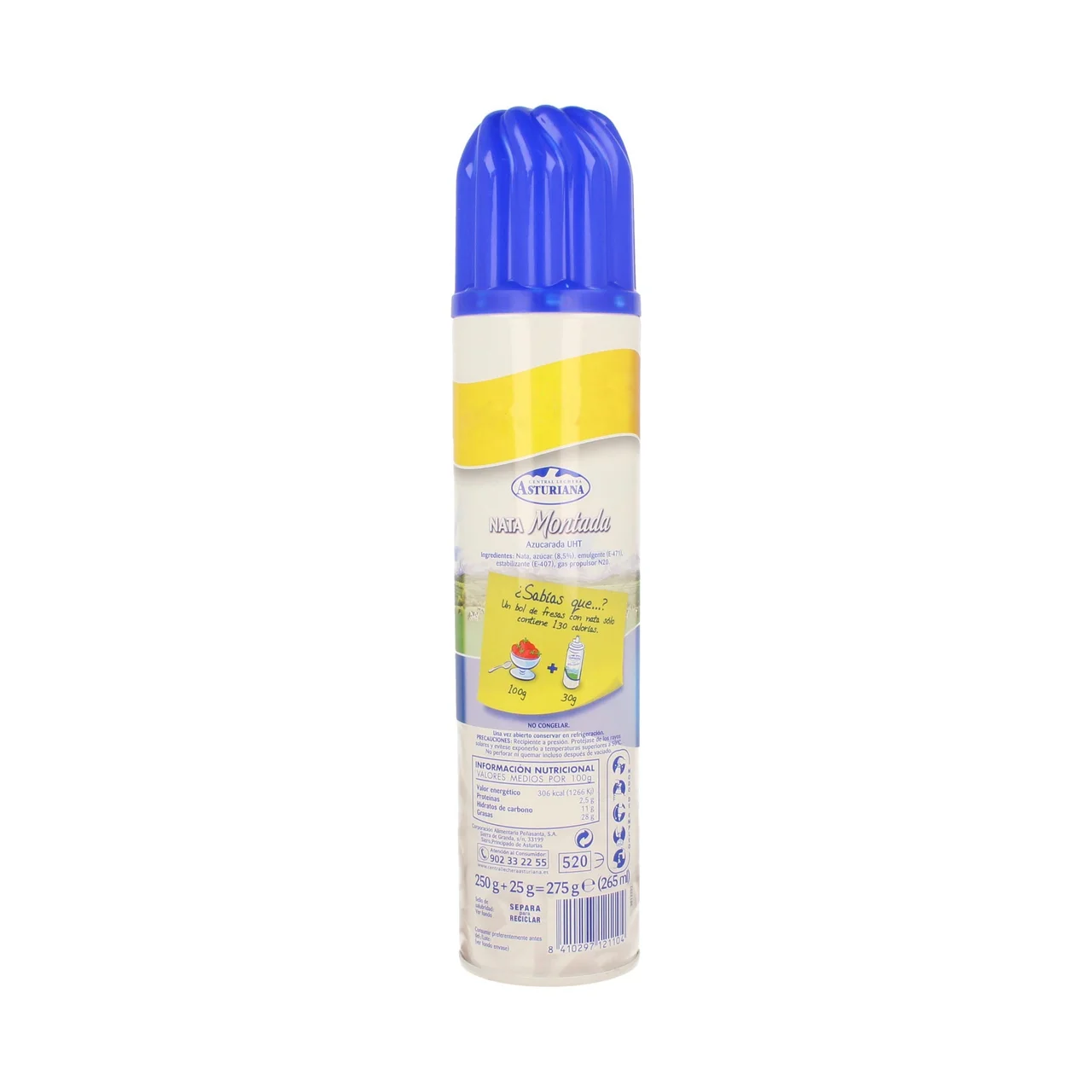 CENTRAL LECHERA ASTURIANA Nata montada en spray CENTRAL LECHERA ASTURIANA 250 g.