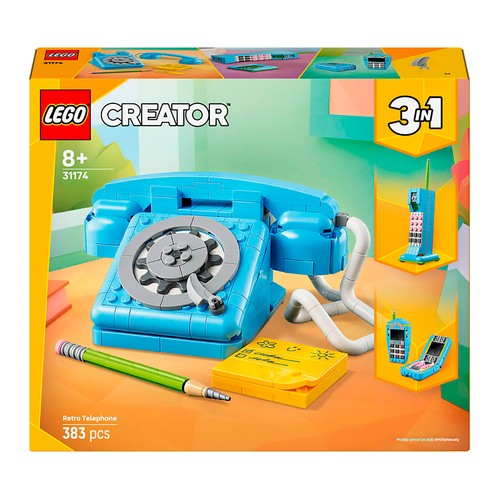 LEGO Creator 31174, Teléfono Retro, 383 pcs +8 Años