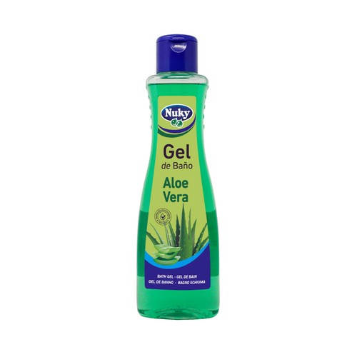 NUKY Gel para baño o ducha con aloe vera 750 ml.