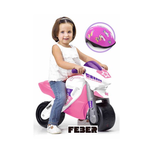 Moto Correpasillos Modelo Racing Girl FEBER.