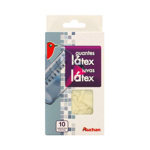 PRODUCTO ALCAMPO Guantes de látex satinado talla grande 8-8 1/2 PRODUCTO ALCAMPO 1 par
