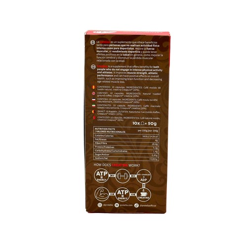 PROTELLA Café cápsulas con creatina 10 uds